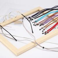 Suede string eyeglasses holder 70 cm