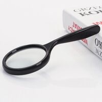 Magnifier, magnifying glass with handle 86043-XX, diameter: 75 mm, magnification: 5X