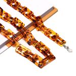 Glasses chain with leopard pattern GB104