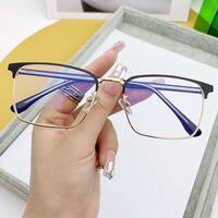 Metal Blue Block glasses with blue light protection FENQI F32005