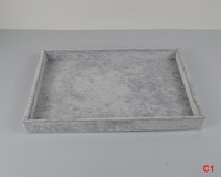 Glasses velour holder display 