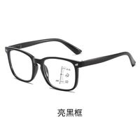 Plastic glasses for reading multi-focus, with Blue ray cut protection and flex hinges, diopters from +1.00 to +4.00, RMC=62-64, KY8082T弹簧多焦点