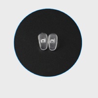 Plastic nose pad, 14*7 mm (set of 100/1000 pieces)