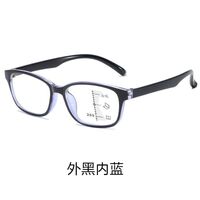 Plastic eyeglasses for reading multifocal KY3028-3029 Blue ray cut, diopters from +1.00 to +4.00, PD62-64