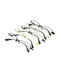 Metal light eyeglasses Blue ray cut KY6236男款