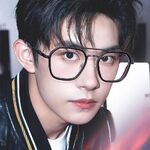 Plastic glasses with blue light protection for men 2311-PN