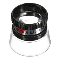 Portable pocket magnifier 13097-XX, diameter: 22 mm, magnification: 15X