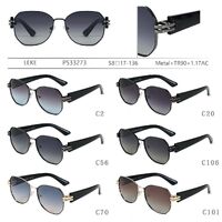 Metal + TR90 plastic sunglasses Leke PS33273