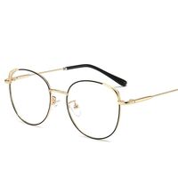 Metal glasses with blue light and UV protection 9714-2-GT