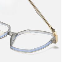 Очки пластиковые TR90 с защитой от синего света 9726-3-GT