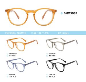 Plastic acetate eyeglasses frame WD1508P