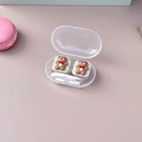 Mini soft contact lens XY-136翻盖小熊