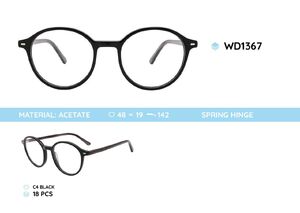 Plastic acetate eyeglasses frame for women WD1367