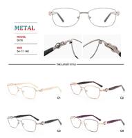 Metal frames for glasses with spring hinges Big City RD9016