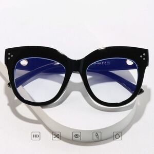 Plastic glasses with blue light protection for women 13090-PN