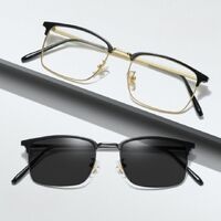 Photochromic metal glasses with protection Blue Cut L9186