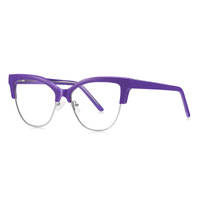 Plastic TR90 frames for glasses with Blue Ray Cut protection and flex hinges FOCUS FCS2174
