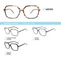 Plastic acetate eyeglasses frame for women WD1515