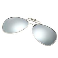 Насадка металлическая солнцезащитная для очков (клипон) F8502