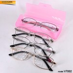 Очки в футляре женские металлические с флексами Vizzini V7002 (W21030-31) до +5,00 и -8,00