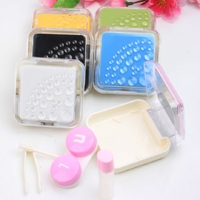 Contact lens kit with mirror and tweezers 0959T