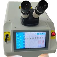 Tabletop welding machine for laser spot soldering and welding for glasses and jewelry YXS-W200, laser up to 200 W
