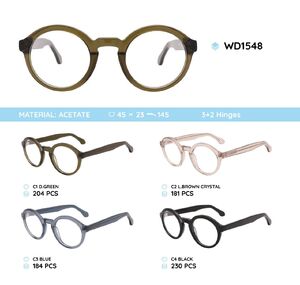 Plastic acetate eyeglasses frame for women WD1548