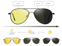 Antiglare polarized photochromic sunglasses for drivers 209