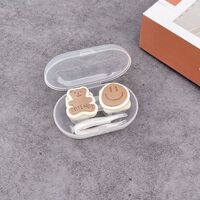 Mini soft contact lens XY-134翻盖笑脸熊
