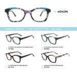 Plastic acetate eyeglasses frame WD4296