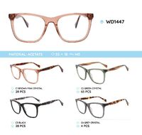 Plastic acetate eyeglasses frame for women WD1447