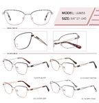 Оправа металлическая с флексом LE8855-DA