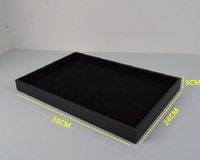 Glasses velour holder display 