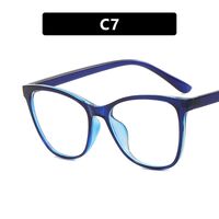 Plastic glasses with blue light protection for women 28012-PN