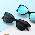 Polarized plastic TR90 sunglasses with UV400 protection for kids K335-2-GT