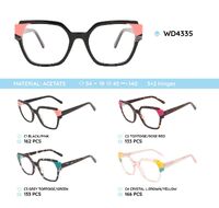 Plastic acetate eyeglasses frame WD4335