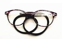 Ready-made folding magnet plastic frame glasses with diopters 5518 (from 10 pieces) 