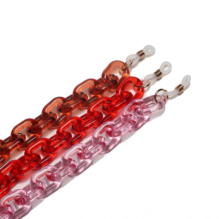 Acrylic eyeglass chain GB072