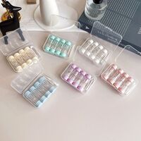 Soft contact lens kit with 5 containers W-XS四副装RGP